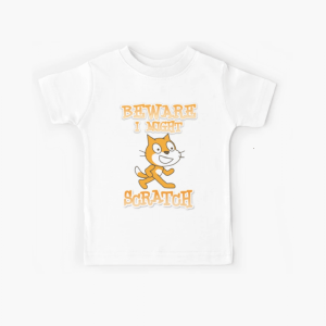 تیشرت بچگانه طرح اسکرچ