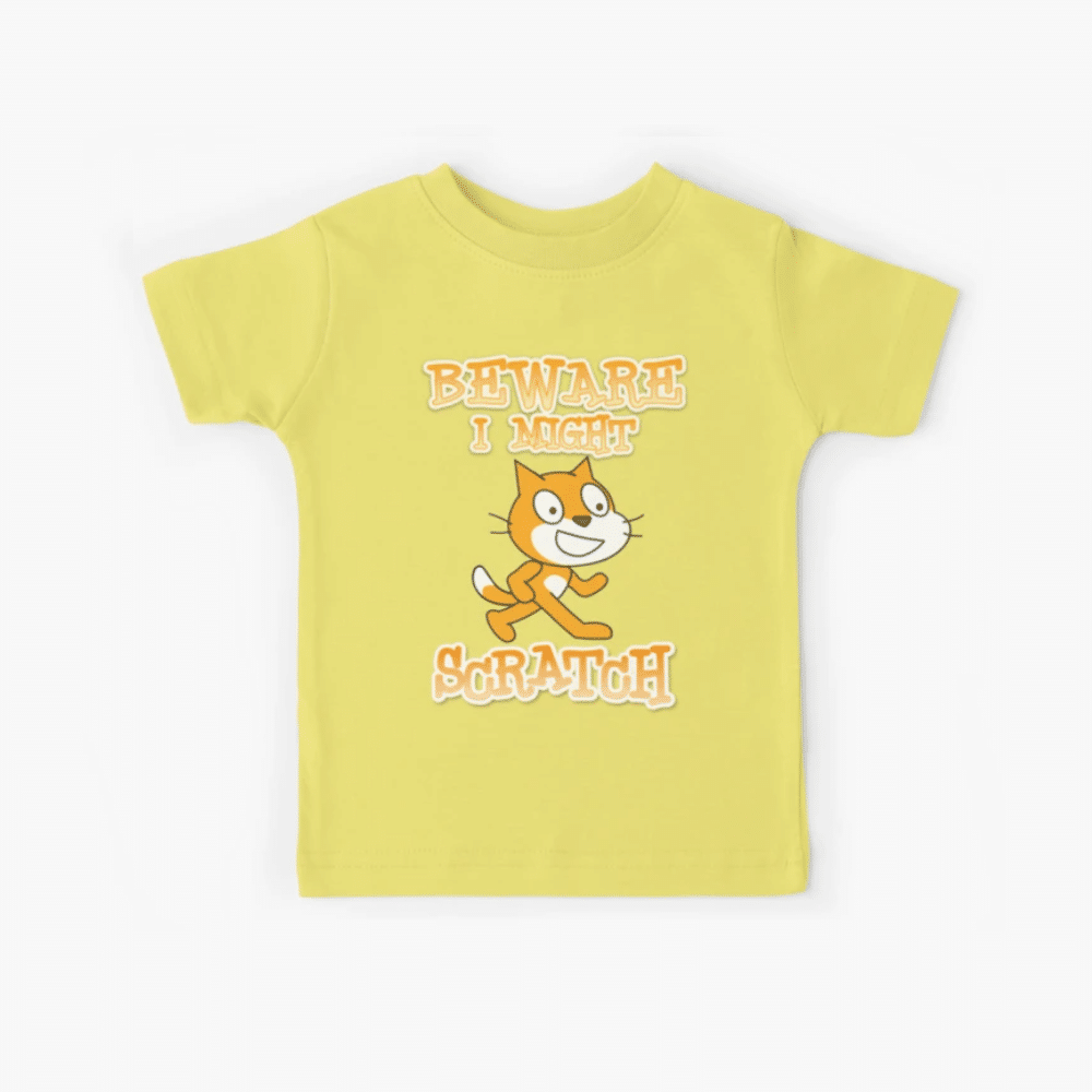 تیشرت بچگانه طرح اسکرچ - تصویر 4